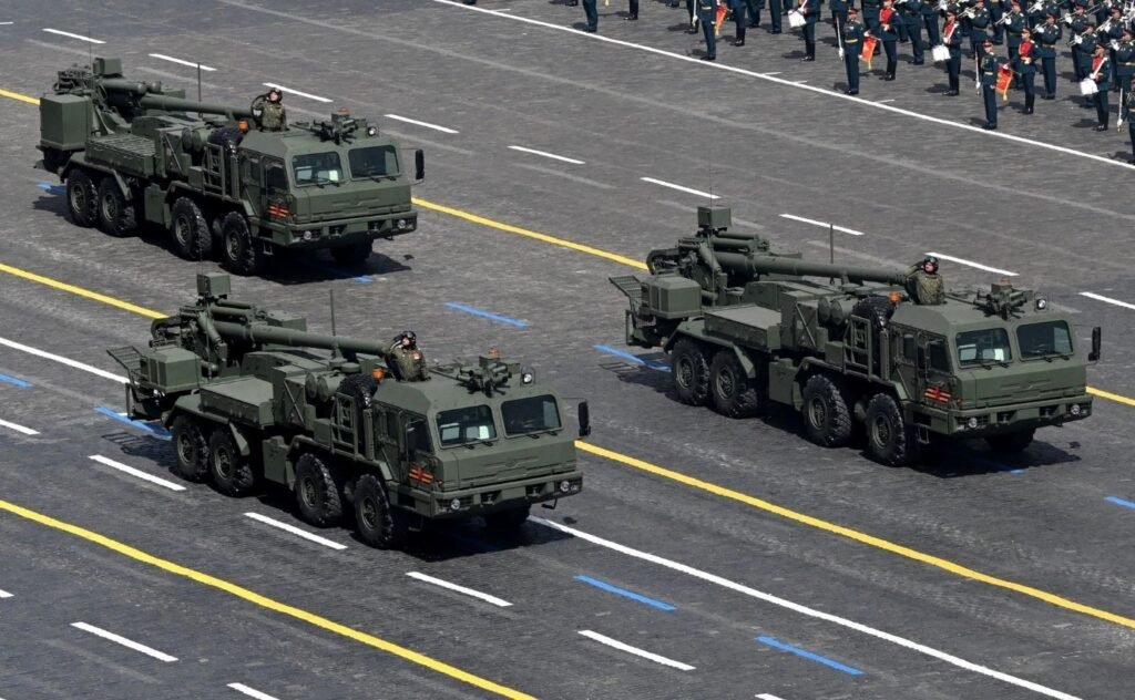 2S44 Giacint-K Wheeled Howitzers: Russia’s Response to Artillery Losses ...